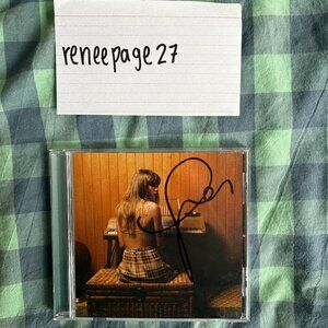 Midnights by Taylor Swift Signed CD